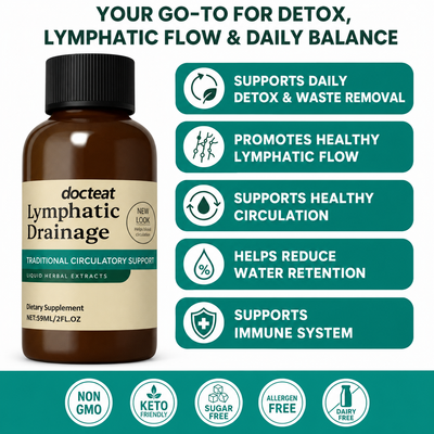 Lymphatic Drainage Supplement | Herbal Blend
