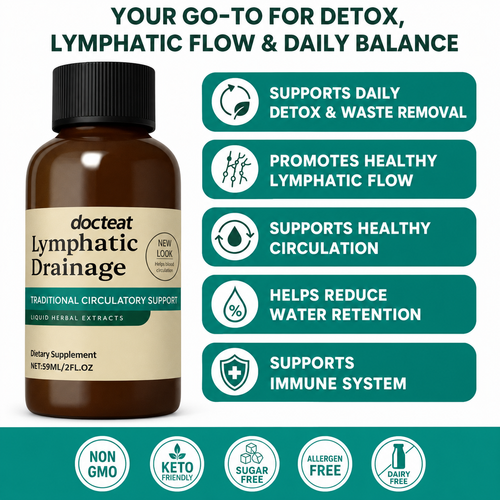 Lymphatic Drainage Supplement | Herbal Blend